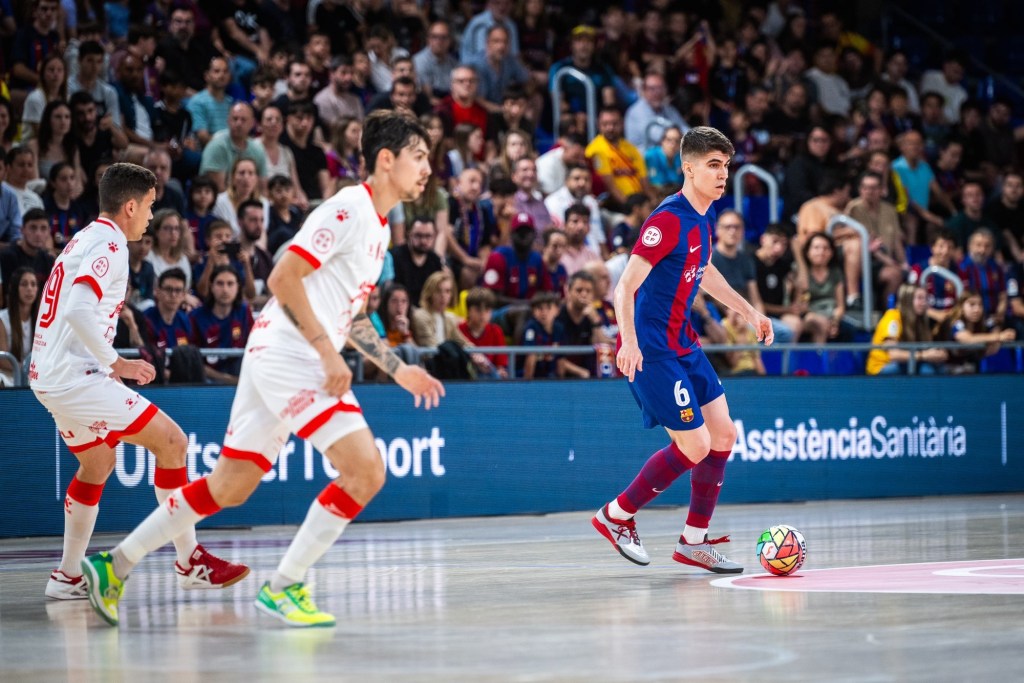 Jimbee Cartagena silencia el Palau&nbsp;Blaugrana