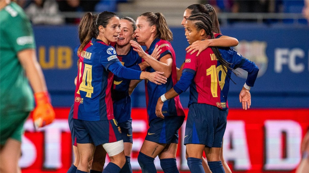El Barcelona Femenino golea en Champions&nbsp;League