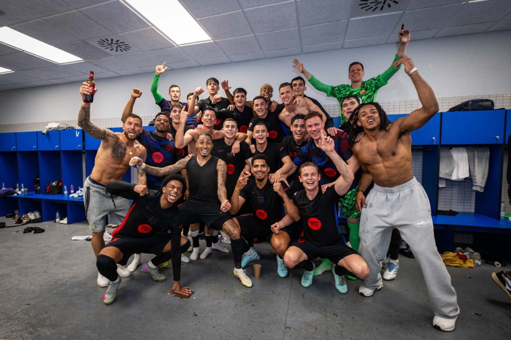 Barcelona se tiñe de oro y&nbsp;azulgrana