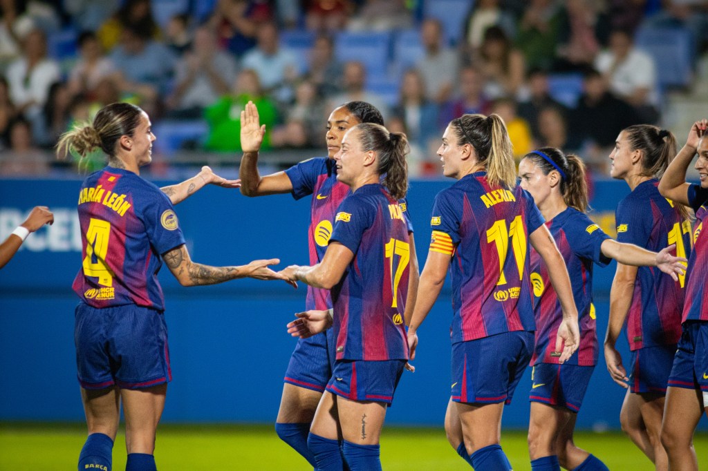 El Barça femenino vuelve a ganar y ya son 20 goles en tres&nbsp;jornadas