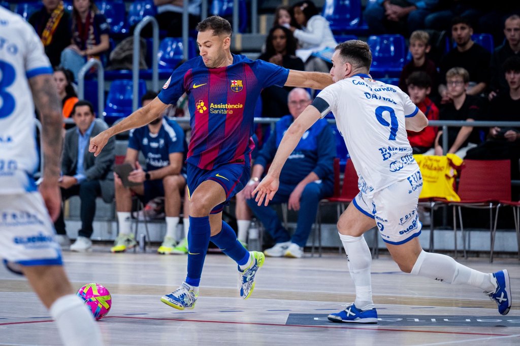 Barça Futsal 2-3 Quesos El Hidalgo Manzanares: Derrota en el Palau por la&nbsp;mínima