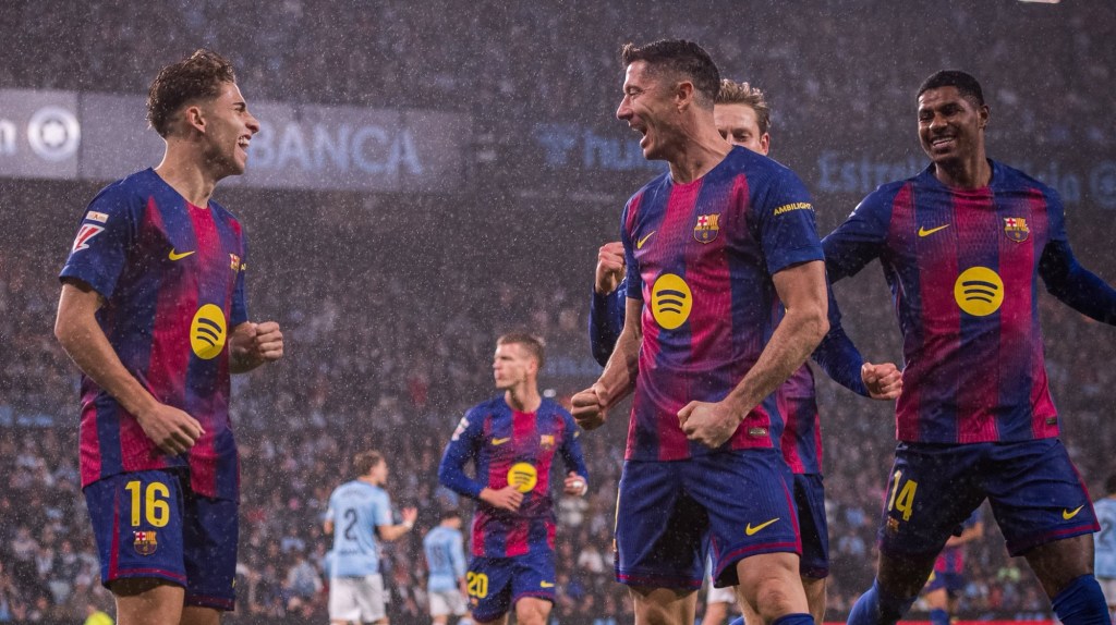 Escampa el aguacero en Vigo para el&nbsp;Barça