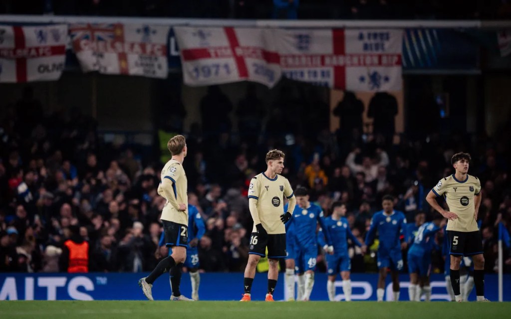 El Barça se derrumba en Londres y sucumbe ante un Chelsea imparable&nbsp;(3-0)
