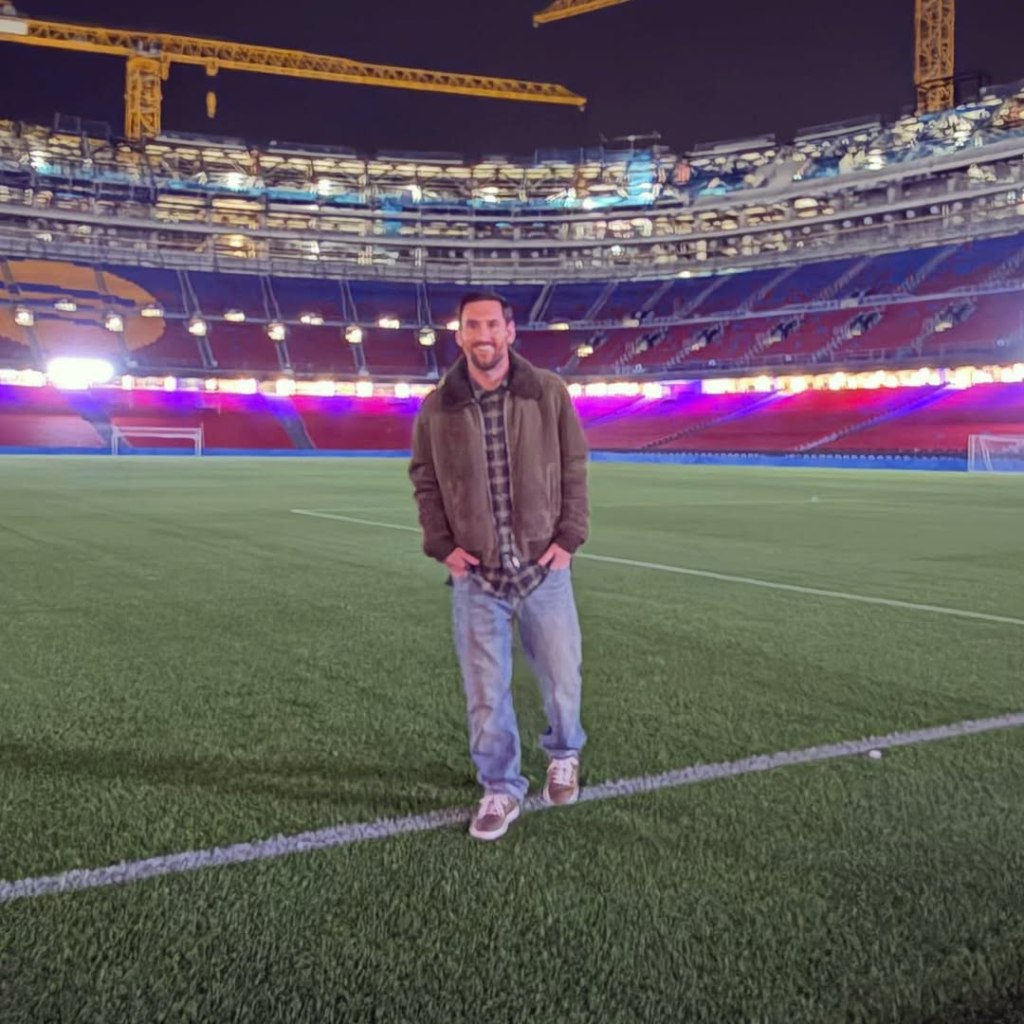 Messi visita el Camp Nou: “Ojala algún día pueda&nbsp;volver”