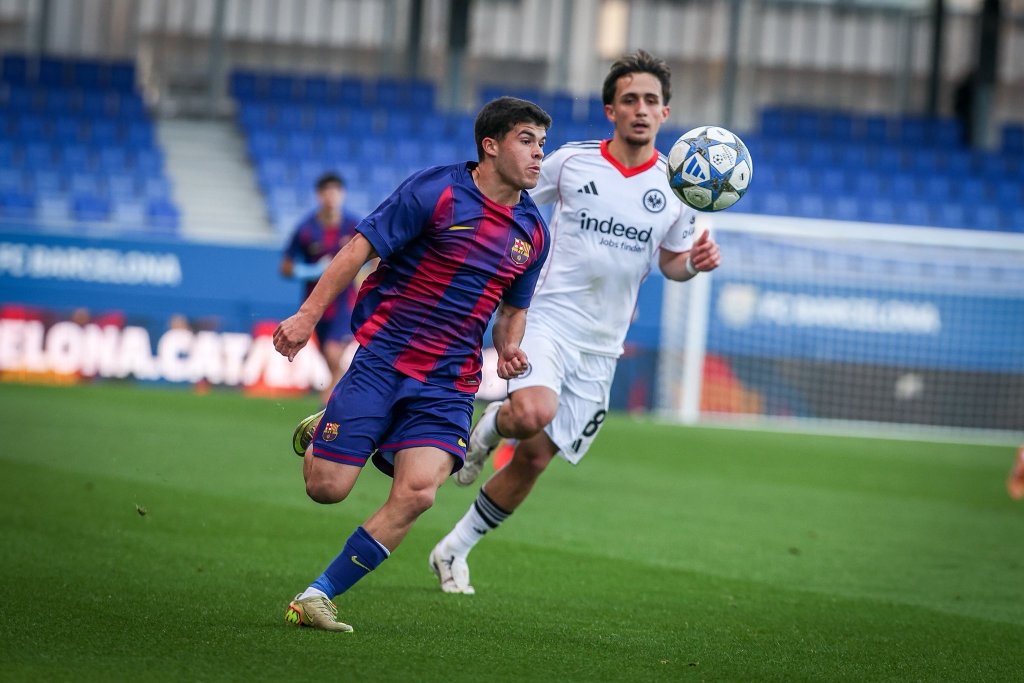 FC Barcelona Sub 19 4-3 Eintracht Frankfurt: Remontada de campeón hasta el&nbsp;final