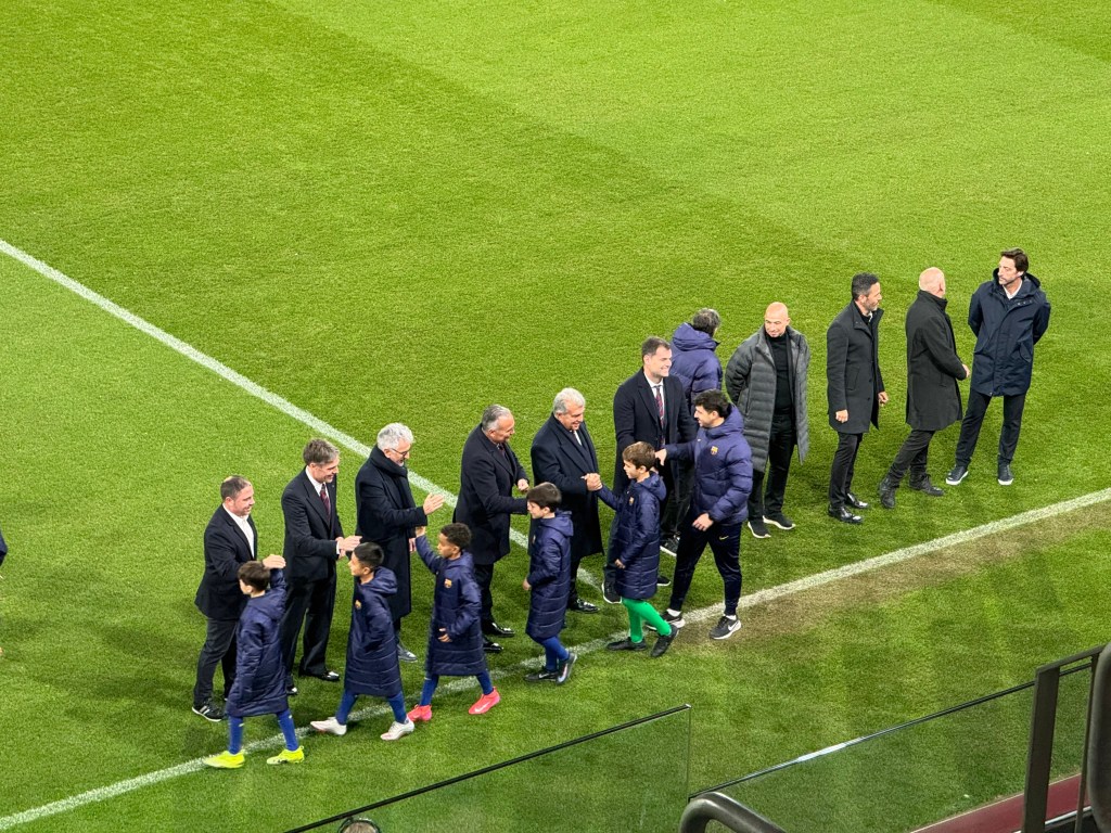 Joan Laporta y su junta directiva I Foto: Rubén Alés