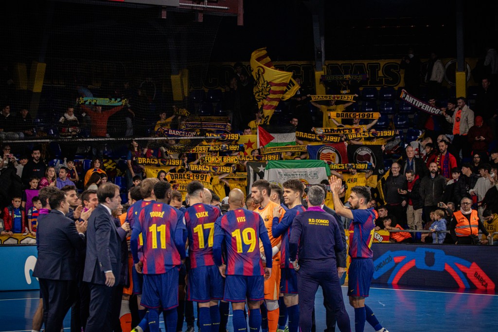 El Barça golpea al Movistar Inter y arranca el año con victoria en el&nbsp;Palau