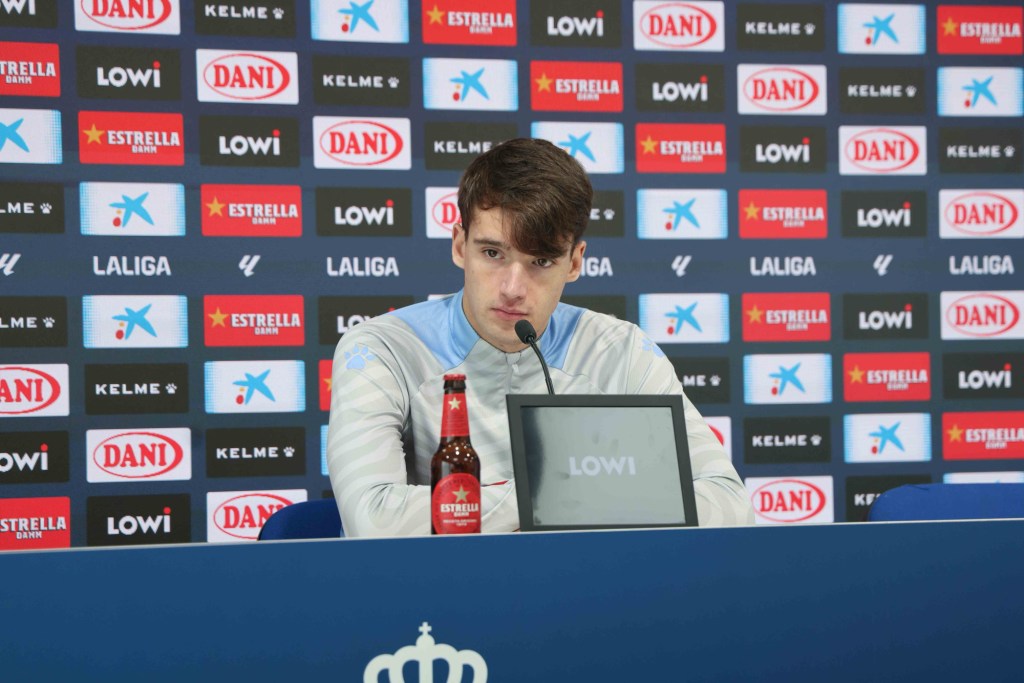 Urko González: “Manolo sabe mucho de fútbol y tiene las ideas muy&nbsp;claras”