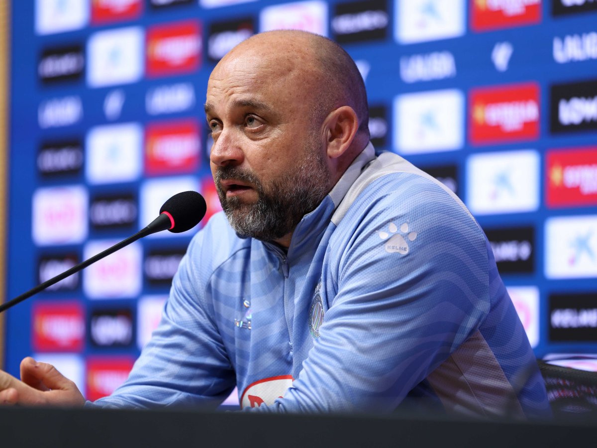 Manolo González: “Queremos volver a ser un equipo duro y llegar cuanto antes a los 42&nbsp;puntos”