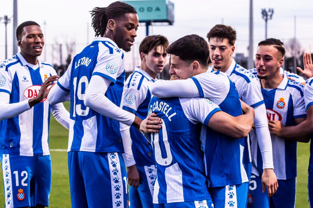 Celebración del gol perico I Foto: Diego Orduña