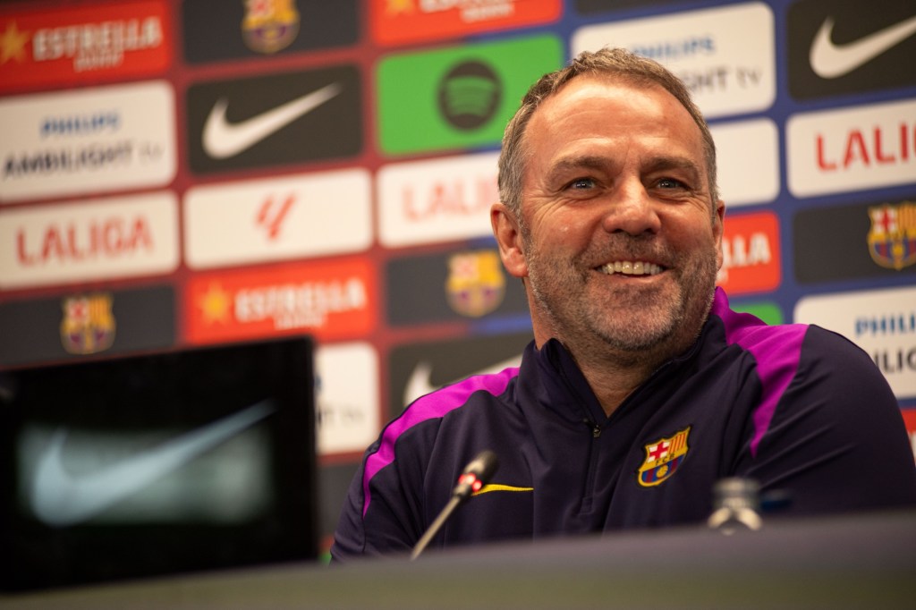 Hansi Flick: “Estoy muy contento con la situación actual del&nbsp;club”