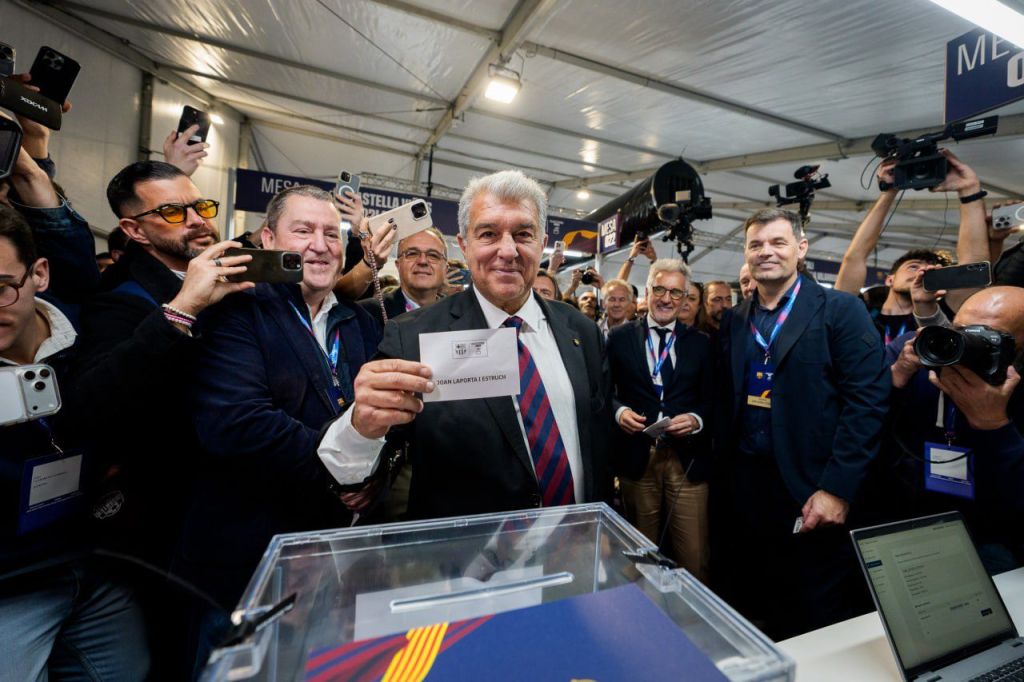 “Joan Laporta arrasa  y seguirá al frente del FC&nbsp;Barcelona”