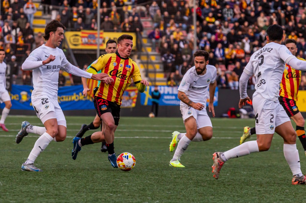 Sant Andreu vs Atlètic Lleida I Foto: Diego Orduña