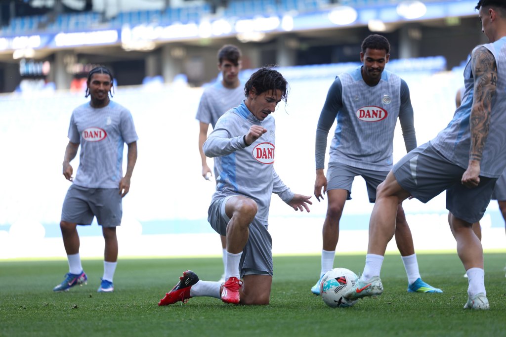 Pere Milla en el rondo I Foto: David Jiménez