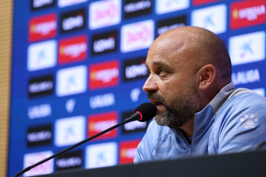 Manolo González: “Estamos convencidos de que nos vamos a salvar y vamos a Sevilla a&nbsp;ganar”