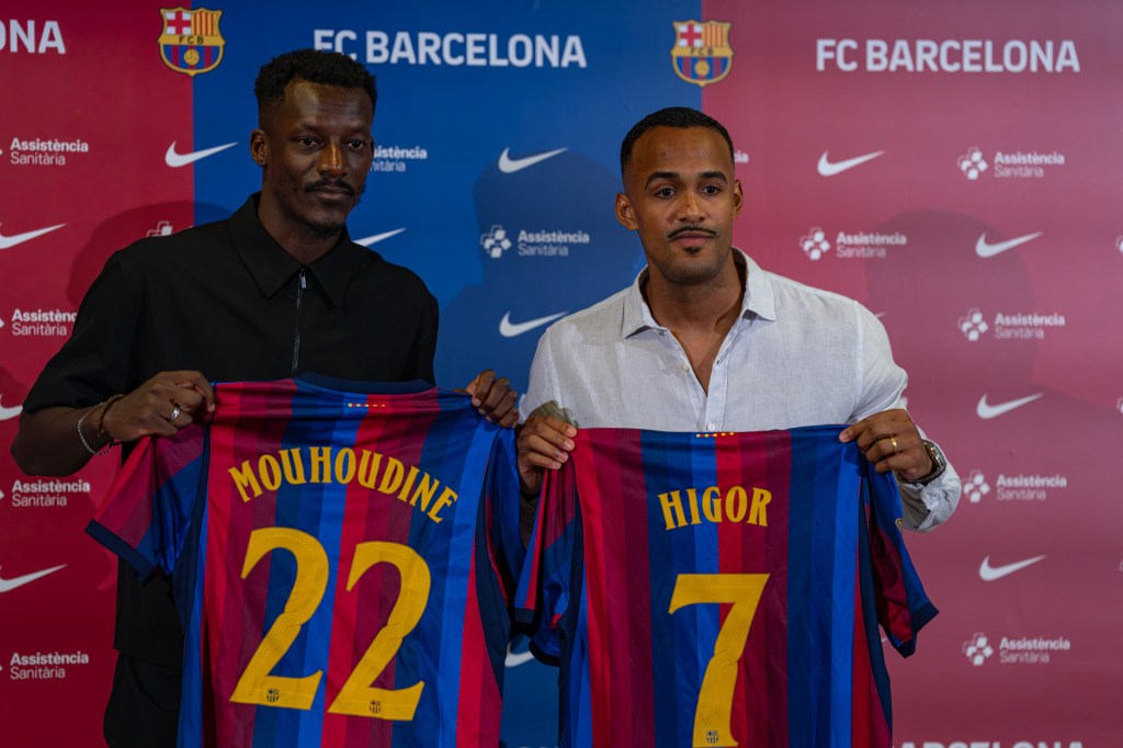 Higor y Mouhoudine, ilusión y ambición para una nueva etapa en el Barça&nbsp;Futsal