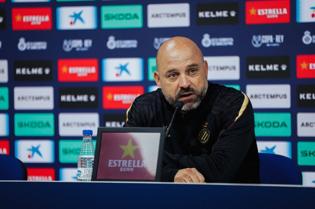 Manolo González reconoce que su puesto corre peligro: “Me voy a dejar la vida hasta el último día por el Espanyol”