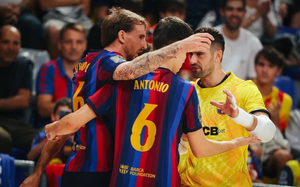 Barça Futsal hace respetar el Palau con una goleada ante Magna Xota (8-0)