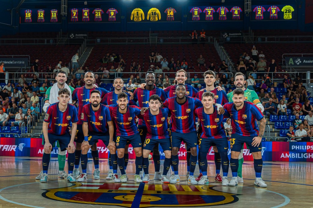 Goleada con carácter del Barça&nbsp;Futsal